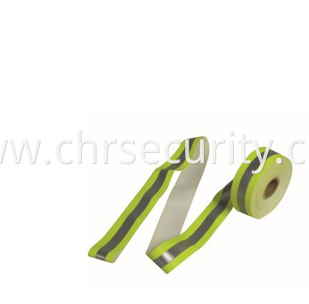 Wholesale Yellow Fabric Grey Reflective Tape